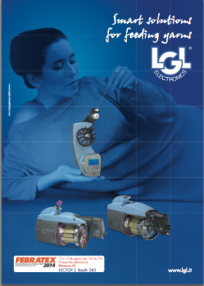 LGL Electronics to show advanced electronic yarn feeders at Febratex